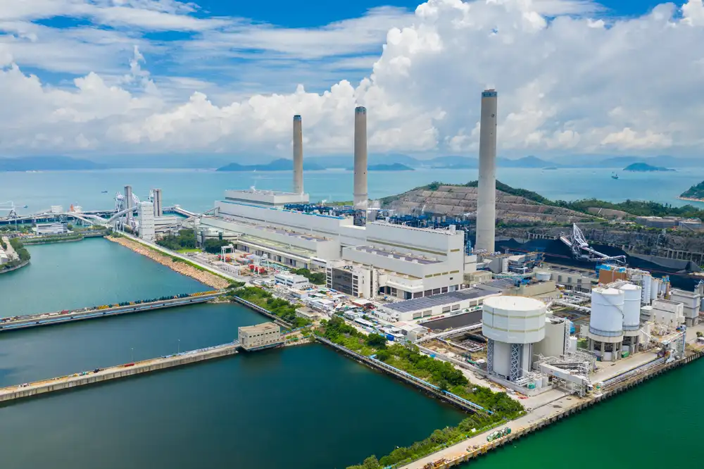 Factory on Ocean