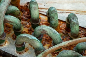 corroded coils