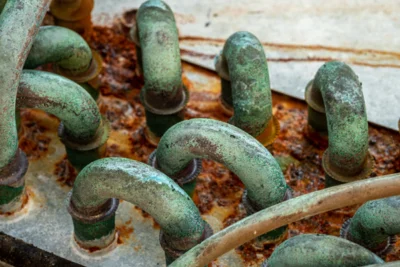 corroded coils